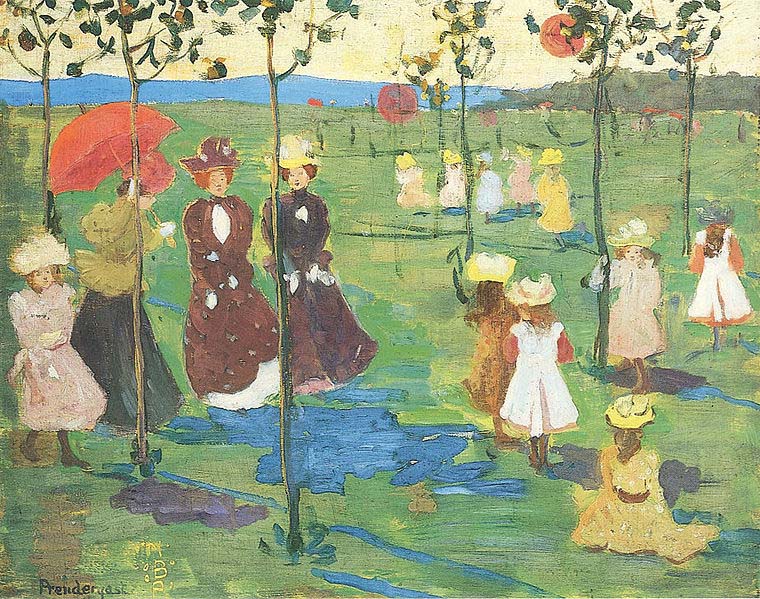 Maurice Prendergast Franklin Park Boston